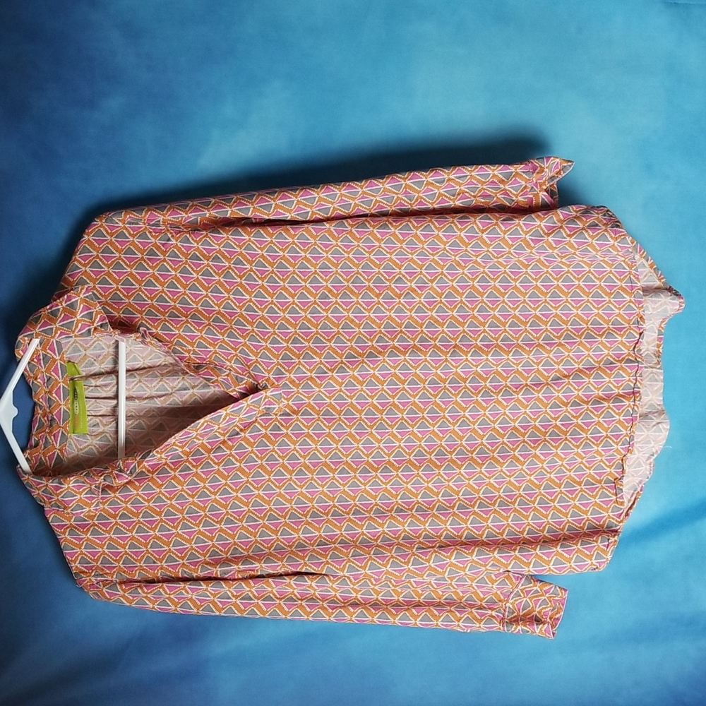 Print cotton knit tunic size S